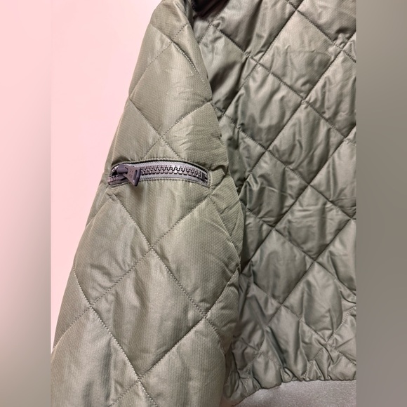 COPY - Alp N Rock metro quilted Bomber jacket sz Small olive green Never Worn - Picture 8 of 12